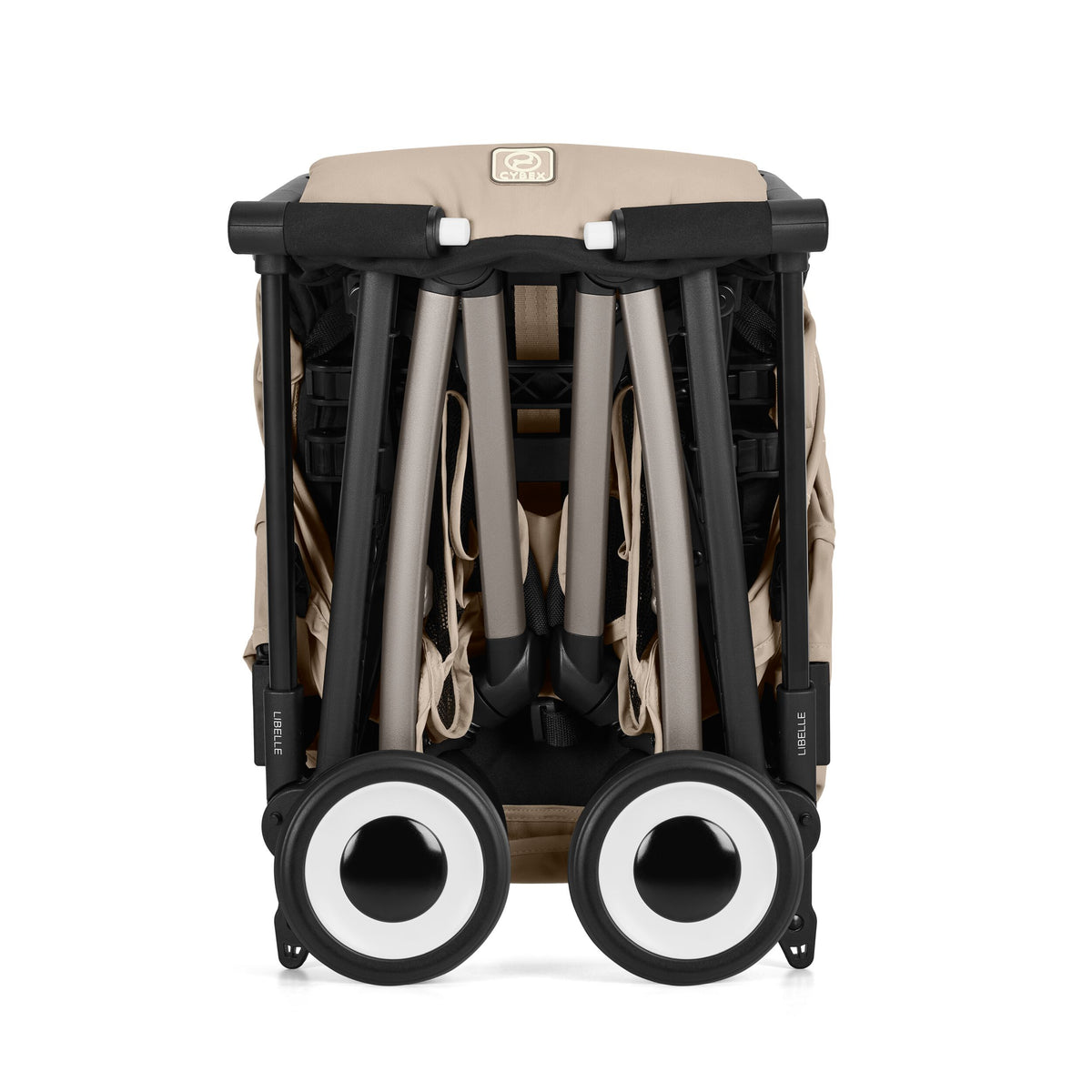 Cybex Almond Beige Libelle 2026 Version - folded